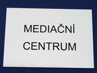 Mediační centrum - cedule
