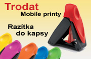 Mobile printy - razítko do kapsy